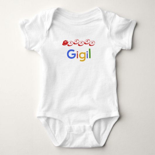 Nakaka Gigil für Niedliche Fil-Am oder philippinis Baby Strampler (Vorderseite)