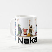 🌊🏴‍☠️"Nakama" Crew 🏴‍☠️🌊 Kaffeetasse (Vorderseite Links)