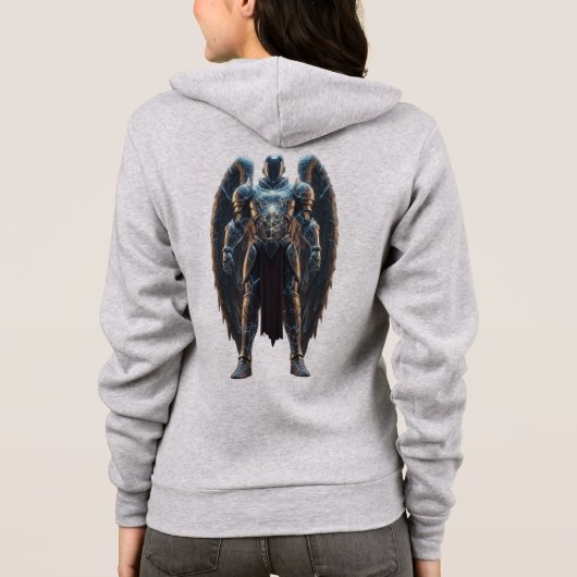 Nakama Gear | Dark Angel Winged Warrior Hoodie (Rückseite)