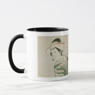 Nakamura Noshio II als Tonase, 1795 Tasse