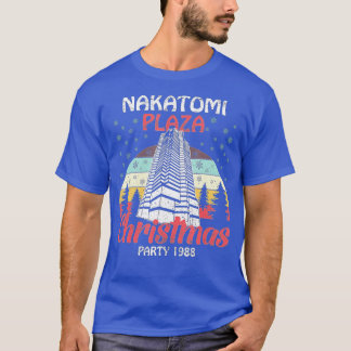 Nakatomi Plaza Christmas Party 1988 Funny Xmas Vin T-Shirt