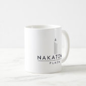 Nakatomi Plaza Weihnachten Vintag Kaffeetasse (VorderseiteRechts)
