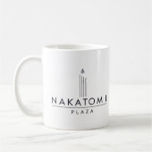 Nakatomi Plaza Weihnachten Vintag Kaffeetasse (Links)