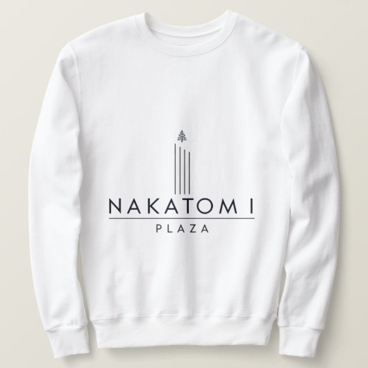 Nakatomi Plaza Weihnachten Vintag Sweatshirt (Design vorne)