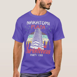 Nakatomi Plaza Weihnachtsfeier 1988 Lustige Xmas V T-Shirt