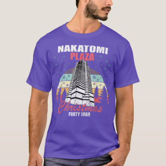 Nakatomi Plaza Weihnachtsfeier 1988 Lustige Xmas V T-Shirt
