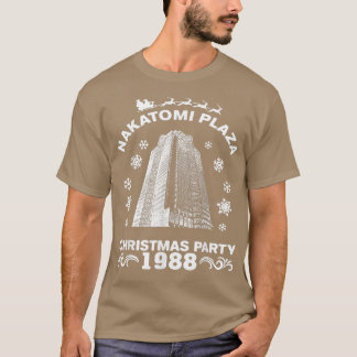 Nakatomi Plaza Weihnachtsfeier 1988 Männer Jungen T-Shirt