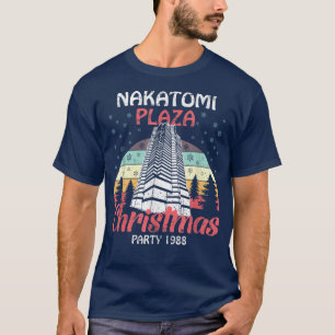 Nakatomi Plaza Weihnachtsfest Party 1988 Funny Xma T-Shirt