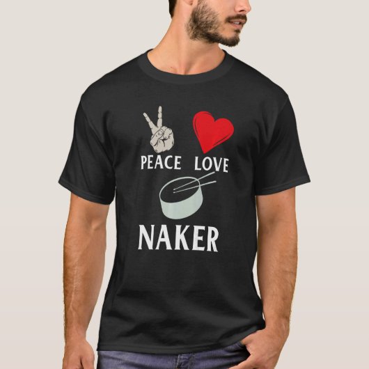 Naker Musical Instrument Naqareh Instrument Music T-Shirt (Vorderseite)