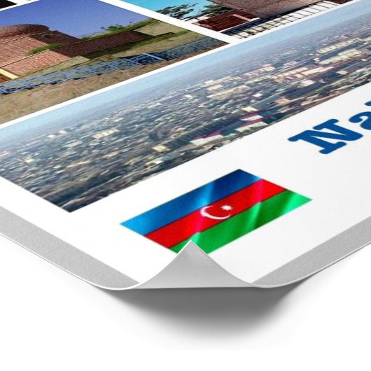 Nakhchivan - Mosaico - Poster (Ecke)