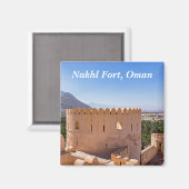 Nakhl Fort, Oman Magnet (Vorderseite/Rückseite)