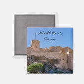 Nakhl Fort, Oman Magnet (Vorderseite/Rückseite)