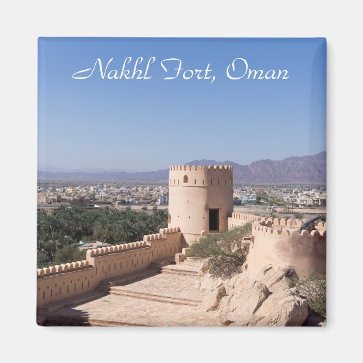 Nakhl Fort, Oman Magnet (Vorne)