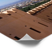 Nakhl Fort, Oman Poster (Ecke)