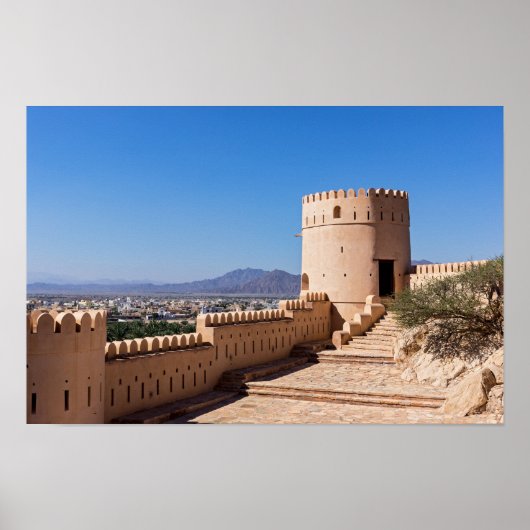 Nakhl Fort, Oman Poster (Vorne)