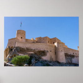 Nakhl Fort, Oman Poster