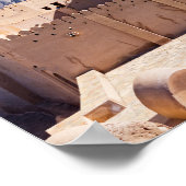 Nakhl Fort, Oman Poster (Ecke)