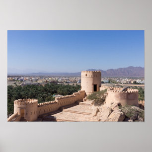 Nakhl-Fort, Oman Poster