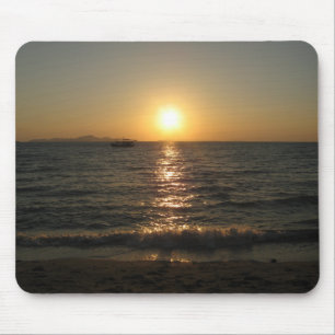 Naklua Beach Sunset .. Pattaya, Chonburi, Thailand Mousepad