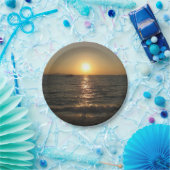 Naklua Beach Sunset .. Pattaya, Chonburi, Thailand Pappteller (Party)