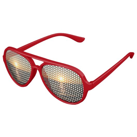 Naklua Beach Sunset .. Pattaya, Chonburi, Thailand Partybrille (Schrägansicht)