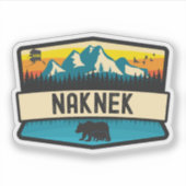 Naknek, Alaska Aufkleber (Vorderseite)