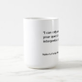 Nakors Leben spitzt interpretierenden Tanz Kaffeetasse (Mittel)