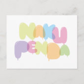 Naku penda - Ich Liebe Sie in Swahili Postkarte (Vorderseite)