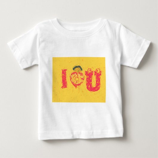 Nakupenda - I Liebe U Swahili Word Text Bedeutung Baby T-shirt (Vorderseite)