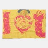 Nakupenda - I Liebe U Swahili Word Text Bedeutung Geschirrtuch (Horizontal)