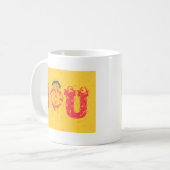 Nakupenda - I Liebe U Swahili Word Text Bedeutung Kaffeetasse (Vorderseite Links)