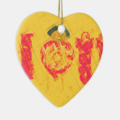 Nakupenda - I Liebe U Swahili Word Text Bedeutung  Keramikornament (Rechts)