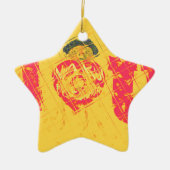 Nakupenda - I Liebe U Swahili Word Text Bedeutung Keramikornament (Vorne)