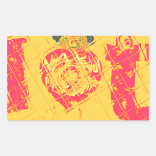 Nakupenda - I Liebe U Swahili Word Text Bedeutung  Rechteckiger Aufkleber