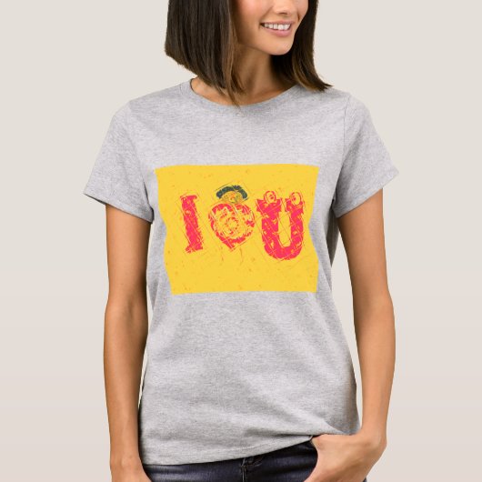 Nakupenda - I Liebe U Swahili Word Text Bedeutung  T-Shirt (Vorderseite)