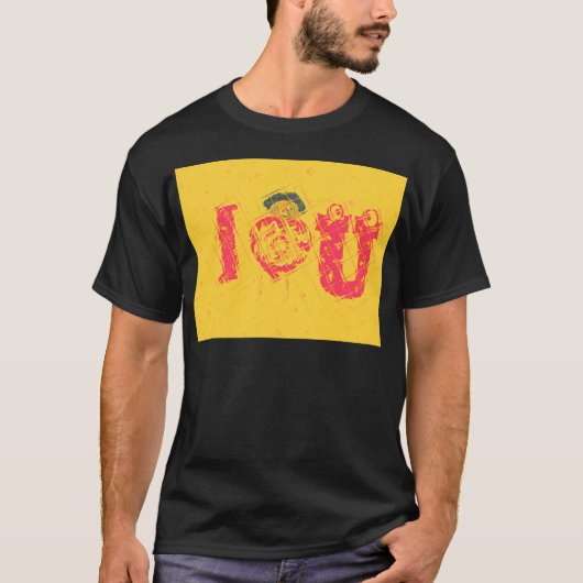 Nakupenda - I Liebe U Swahili Word Text Bedeutung  T-Shirt (Vorderseite)