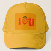 Nakupenda - I Liebe U Swahili Word Text Bedeutung  Truckerkappe (Vorderseite)