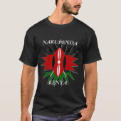 Nakupenda Kenya Jambo Hakuna Matata Tee Shirt (Vorderseite)