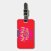 Nakupenda Liebe Kunst, Dichtung und Musik Gepäckanhänger (Vorderseite vertikal)