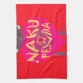 Nakupenda Liebe Kunst, Dichtung und Musik Küchentuch (Vertikal)