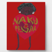 Nakupenda Sana Art Print Swahili Design Fotoplatte (Vorderseite)