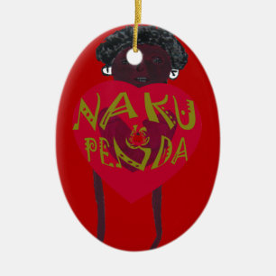 Nakupenda Sana Art Print Swahili Design Keramik Ornament
