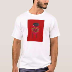 Nakupenda Sana Art Print Swahili Design T-Shirt