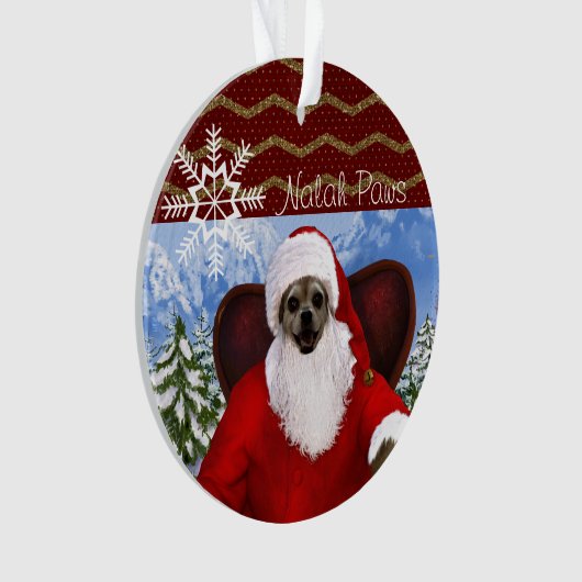 Nalah Paws Ornament (Vorderseite)