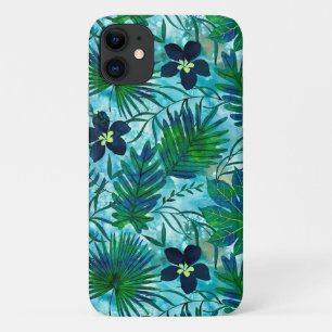 Nalani Hawaiian Tropical Garden Aquamarin Case-Mate iPhone Hülle