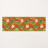 Nalani Hawaiian Tropical Garden Umkehrt zur Korall Yogamatte (Vorderseite (Horizontal))