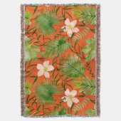 Nalani hawaiische tropische Garten-Koralle Decke (Vorderseite Vertikal)