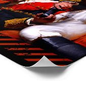 Naleon Bonaparte Gamer Quote - Funny History  Poster (Ecke)