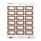 Nali Jungle Mailadresse Adressaufkleber (Vorne)