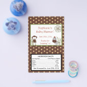 Nali Jungle Personalisiert Microwave Popcorn Wrapp Flyer (Einzeln)